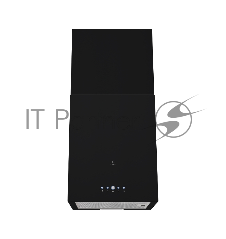 Вытяжка каминная Lex Mono 400 черный управление: кнопочное (1 мотор)