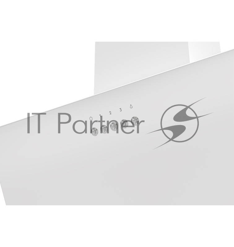 Вытяжка каминная Lex Moza 600 белый управление: кнопочное (1 мотор)