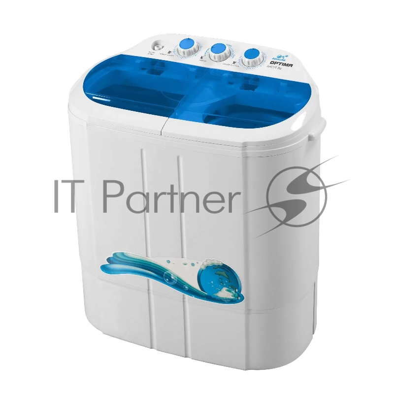 Стиральная машина OPTIMA МСП-35 (1000511) белый, загрузка вертикальная 3,5 кг, 1350 об/мин., класс: А