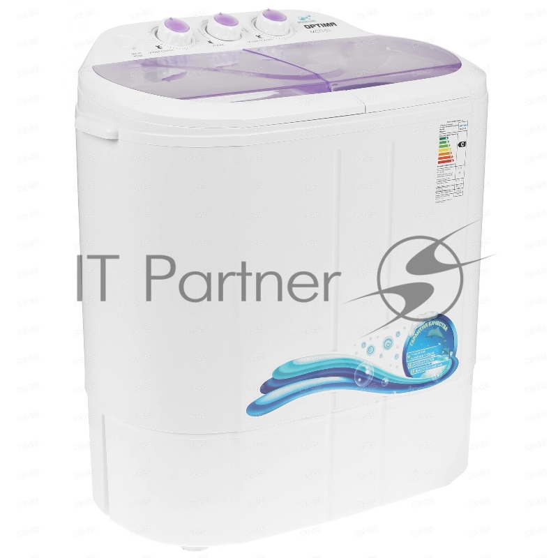 Стиральная машина OPTIMA МСП-35 (1000511) белый, загрузка вертикальная 3,5 кг, 1350 об/мин., класс: А