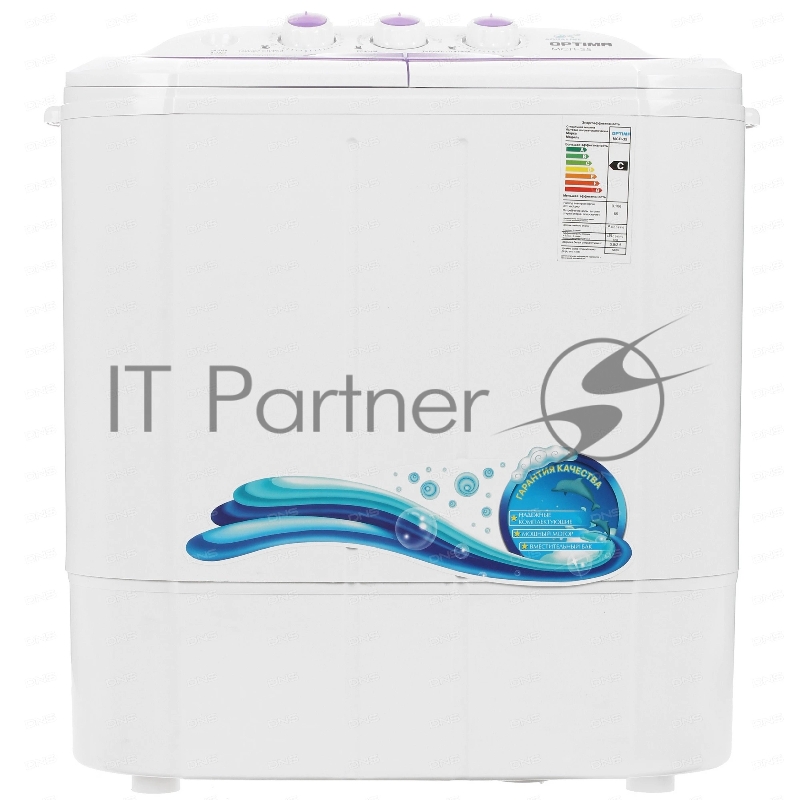 Стиральная машина OPTIMA МСП-35 (1000511) белый, загрузка вертикальная 3,5 кг, 1350 об/мин., класс: А