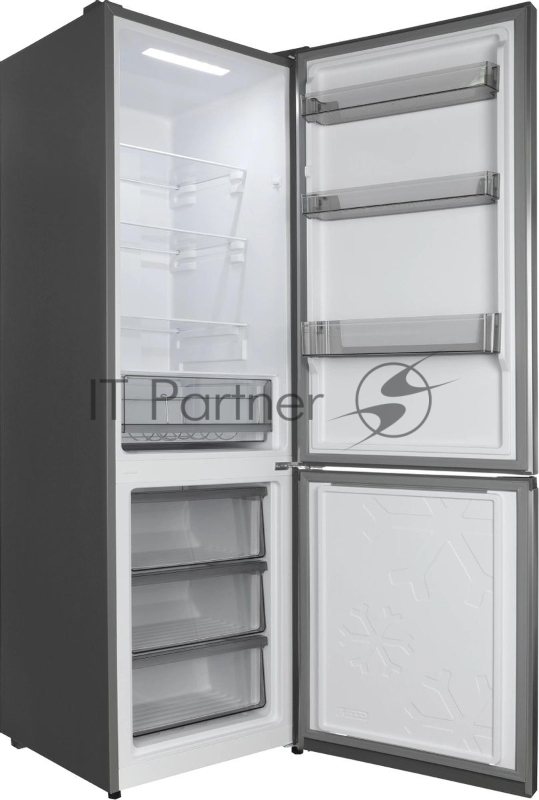 Холодильник Hyundai CC35083F 2-хкамерн. нержавеющая сталь