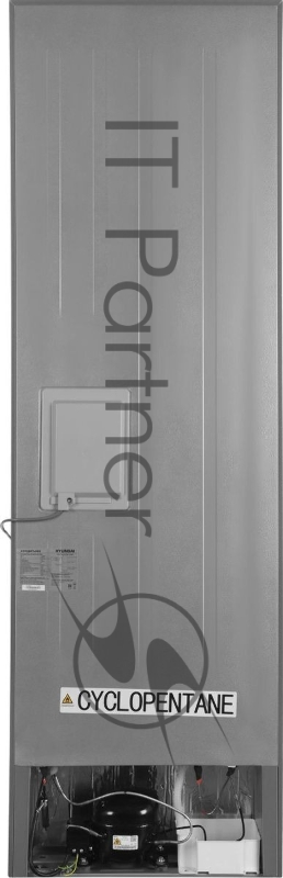 Холодильник Hyundai CC35083F 2-хкамерн. нержавеющая сталь