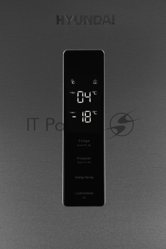 Холодильник Hyundai CC35083F 2-хкамерн. нержавеющая сталь