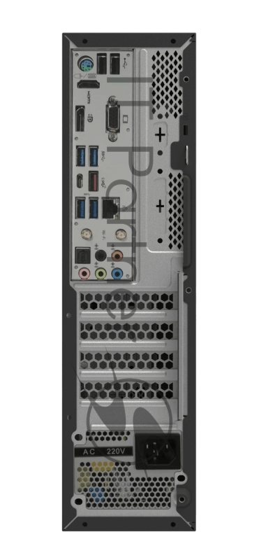 Персональный компьютер KVADRA TAU Y20SYSCAS201R_9C6708 Core i5_12500/8G_DDR4-3200/SSD 256G NVMe M.2/350W/ контроллер WiFi 802.11ax и Bluetooth 5.2
