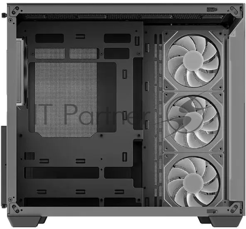 Корпус Deepcool CG530 4F черный без БП ATX 2x120mm 2x140mm 2xUSB2.0 1xUSB3.0 audio bott PSU