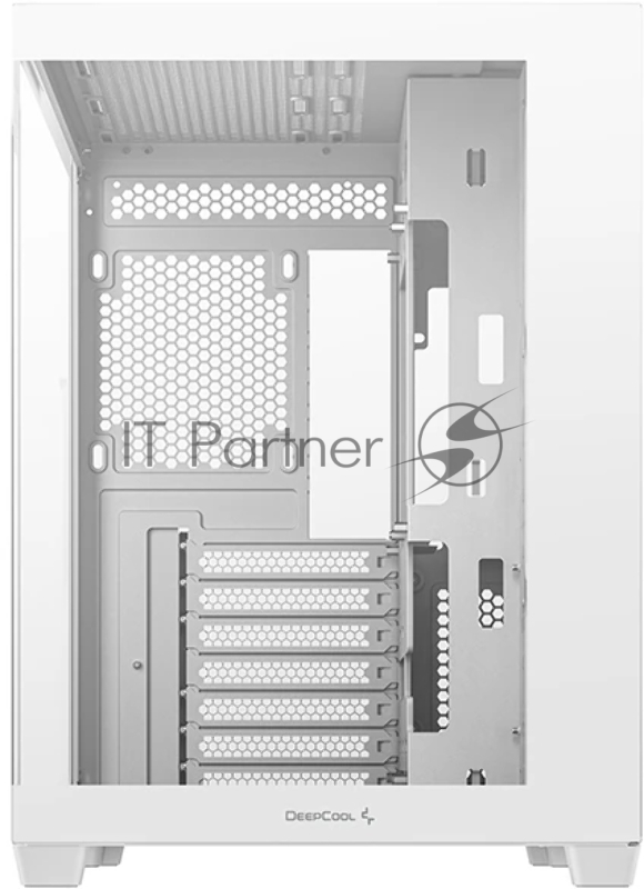 Корпус Deepcool CG530 WH белый без БП ATX 2x120mm 2x140mm 2xUSB2.0 1xUSB3.0 audio bott PSU