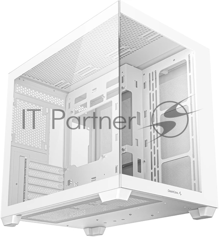 Корпус Deepcool CG530 WH белый без БП ATX 2x120mm 2x140mm 2xUSB2.0 1xUSB3.0 audio bott PSU