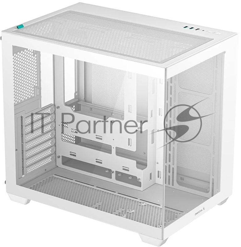 Корпус Deepcool CG530 WH белый без БП ATX 2x120mm 2x140mm 2xUSB2.0 1xUSB3.0 audio bott PSU