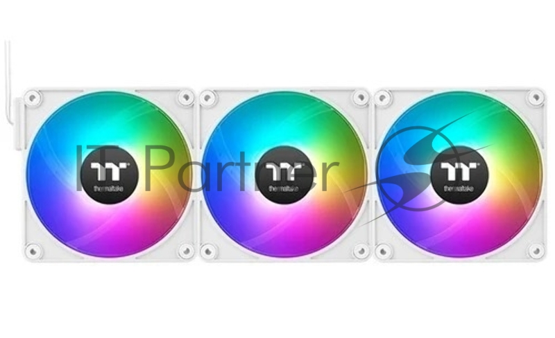 Вентилятор для корпуса Thermaltake CT140 EX Sync Reverse ARGB 140х140x25 белый 4-pin 32.8дБ (упак.:3шт) (CL-F195-PL14SW-A) Ret