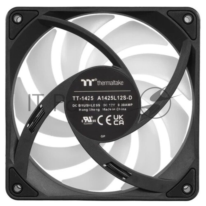 Вентилятор для корпуса Thermaltake CT140 EX Sync Reverse ARGB 140х140x25 черный 4-pin 32.8дБ (упак.:3шт) (CL-F193-PL14SW-A) Ret