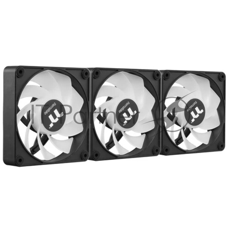 Вентилятор для корпуса Thermaltake CT140 EX Sync Reverse ARGB 140х140x25 черный 4-pin 32.8дБ (упак.:3шт) (CL-F193-PL14SW-A) Ret