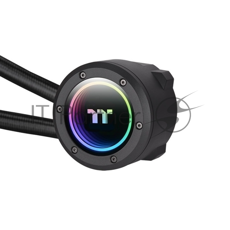 Система водяного охлаждения Thermaltake Toughliquid 240 Ex Pro ARGB Soc-AM5/AM4/1200/1700/1851 черный 4-pin 22.6dB Al+Cu Ret (CL-W418-PL00BL-A)