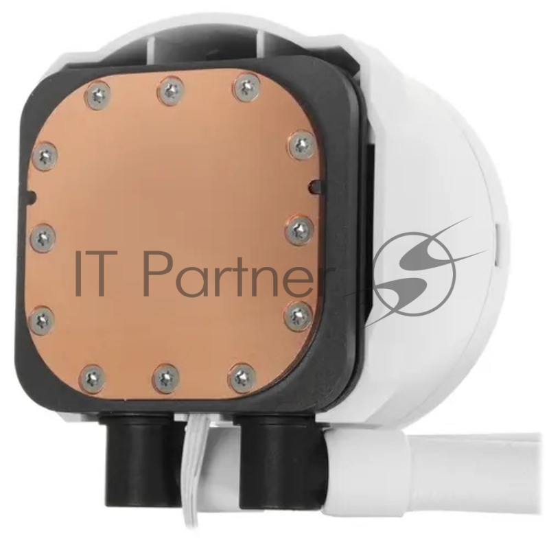 Система водяного охлаждения Thermaltake TH360 V2 Ultra Snow ARGB Soc-AM5/AM4/1200/1700/1851 белый 4-pin 25.8dB Al+Cu LCD Ret (CL-W405-PL12SW-A)