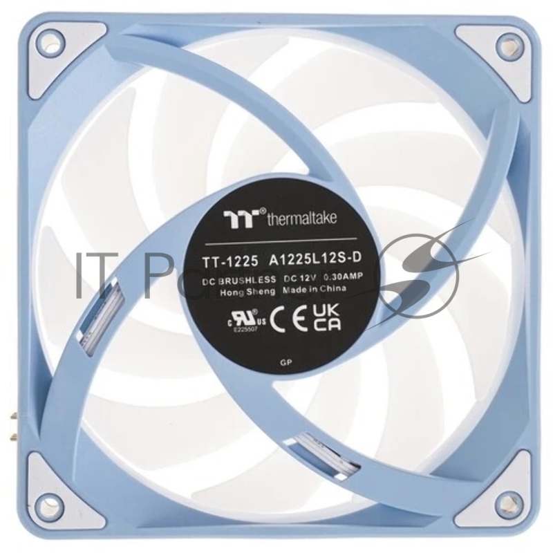 Вентилятор для корпуса Thermaltake CT120 EX Sync Hydrangea Reverse ARGB 120х120x25 синий 4-pin 31.2дБ (упак.:3шт) (CL-F198-PL12BU-A) Ret