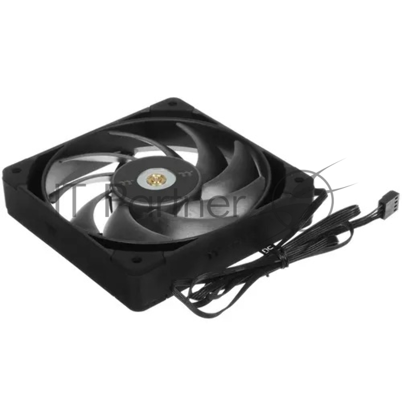 Вентилятор для корпуса Thermaltake TOUGHFAN 12 Pro 120х120x25 черный 4-pin 22.6дБ (CL-F139-PL12BL-A) Ret