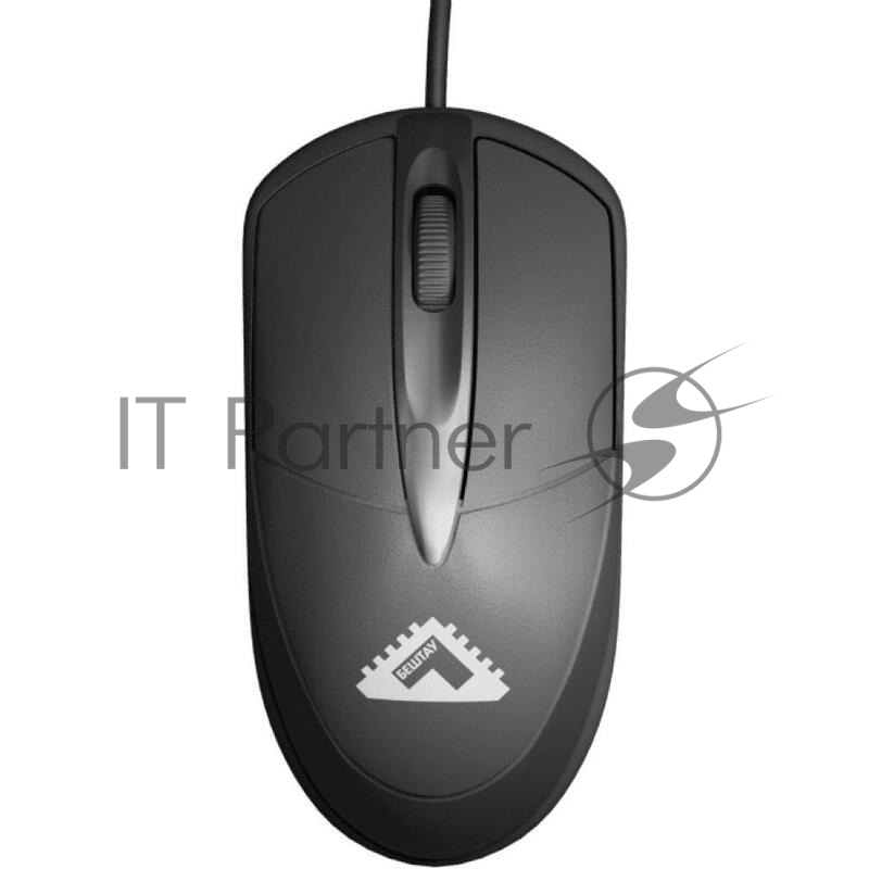 Мышь проводная БЕШТАУ М100РУ черный, 1600 dpi, USB, кнопки - 3