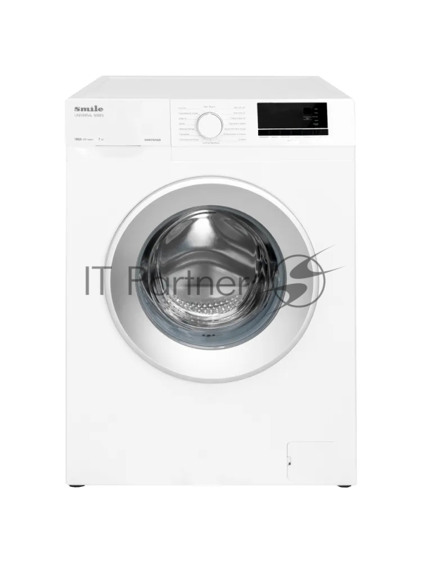 Стиральная машина SMILE SWM7W1000 белый, загрузка фронтальная 7 кг, 1000 об/мин, класс: А+