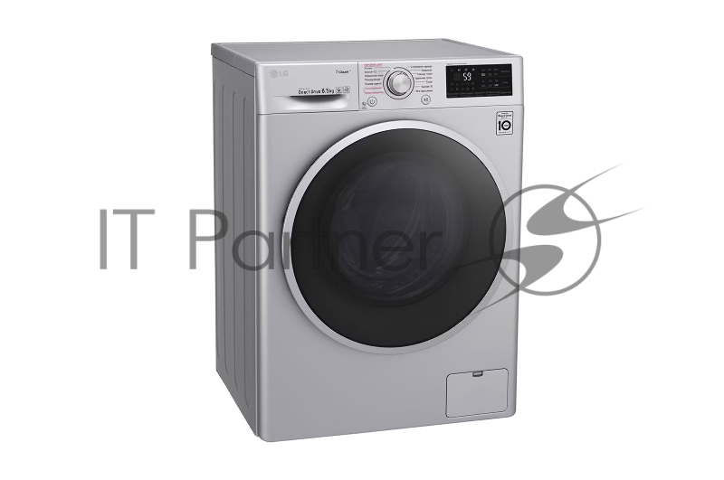 Стиральная машина LG F2Y1WS6J Загрузка: 6,5 кг,Цвет корпуса: Платина,Цвет панели: Платина,Цвет двери: Черный,Габариты (ШxВxГ): 600 x 850 x 440,Максимальная скорость отжима: 1200