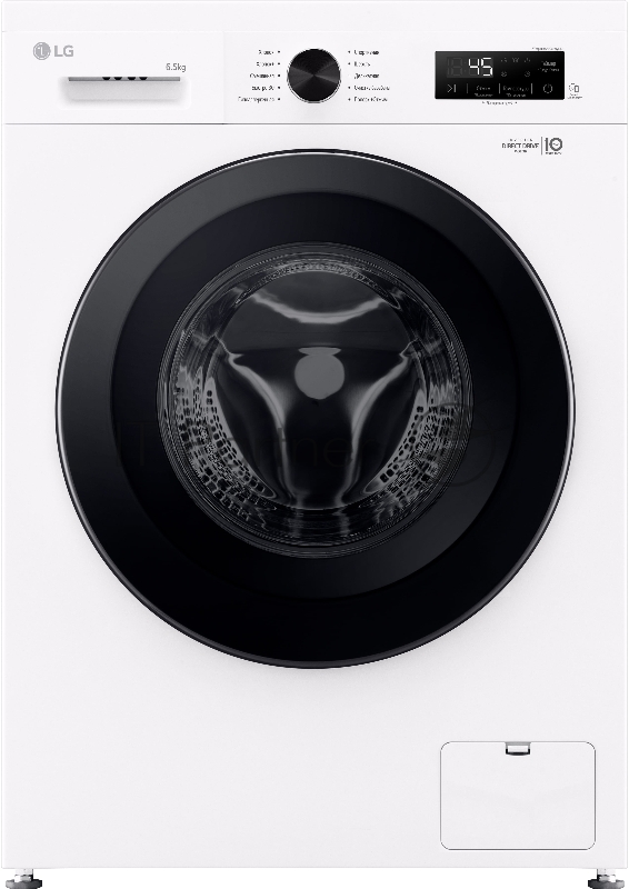 Стиральная машина LG F2Y1WS6W Загрузка: 6,5 кг,Цвет корпуса: Белый,Цвет панели: Белый,Цвет двери: Черный,Габариты (ШxВxГ): 600 x 850 x 440,Максимальная скорость отжима: 1200