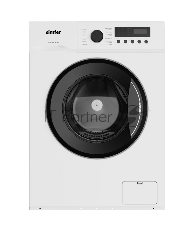 Стиральная машина Simfer WWC601 белый, загрузка фронтальная 6 кг, 1000 об/мин, класс: А++
