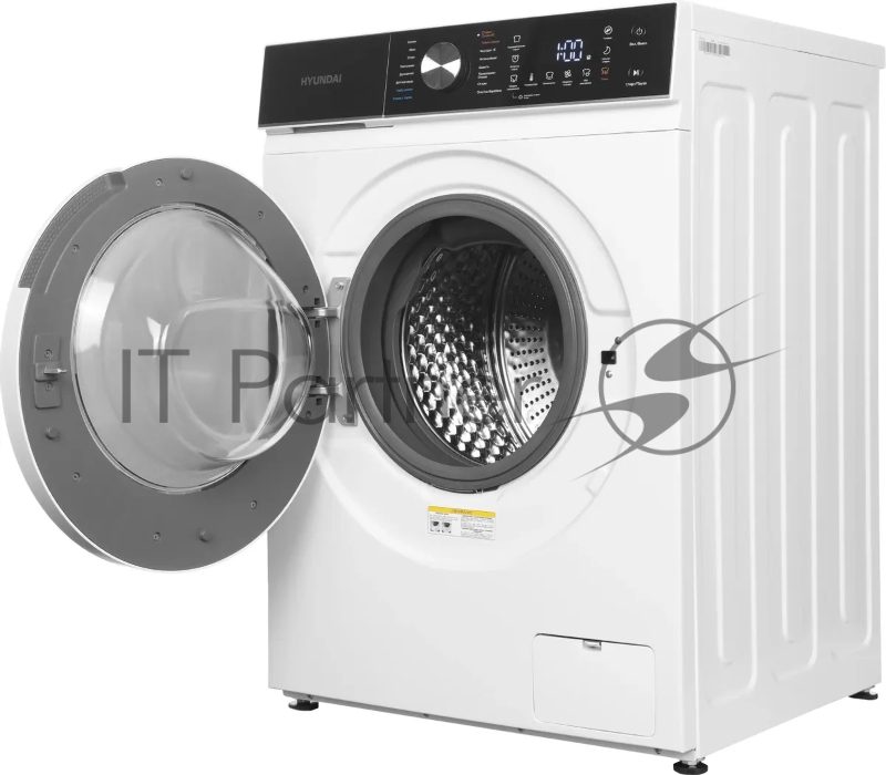 Стиральная машина Hyundai WFD8216 белый, загрузка фронтальная 8/5 кг (с сушкой), 1200 об/мин, класс: A+++