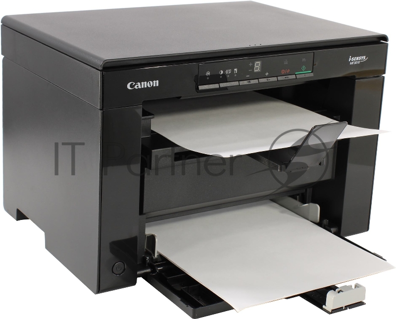 МФУ лазерный Canon i-SENSYS MF3010 (5252B034) + 2 картриджа, A4, ч/б, печ. 18 стр/мин., скан. до 18 стр/мин., 600 x 1200 dpi (печать) 600x600dpi (скан.), USB