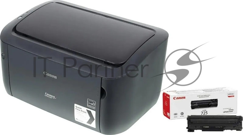 Принтер лазерный Canon i-Sensys LBP6030B bundle, A4, ч/б, печ. до 18 стр/мин., 600 x 600 dpi, USB (в комплекте: + картридж)