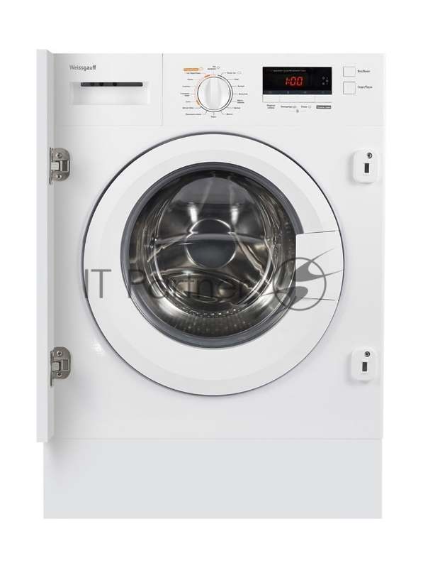 Стирально-сушильная машина Weissgauff WMDI 6148D (404317) белый, фронтальная загрузка 8 кг, 1400 об/мин, класс:A