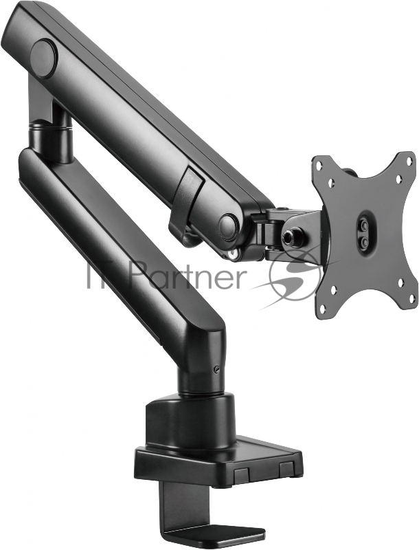 Кронштейн для мониторов Ultramounts UM709 черный 17-32 макс.8кг крепление к столешнице поворот и наклон