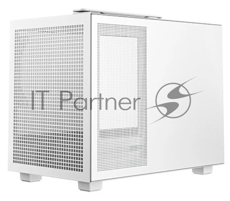 Корпус Deepcool CH160 WH без БП, боковое окно (закаленное стекло), белый, MINI-ITX