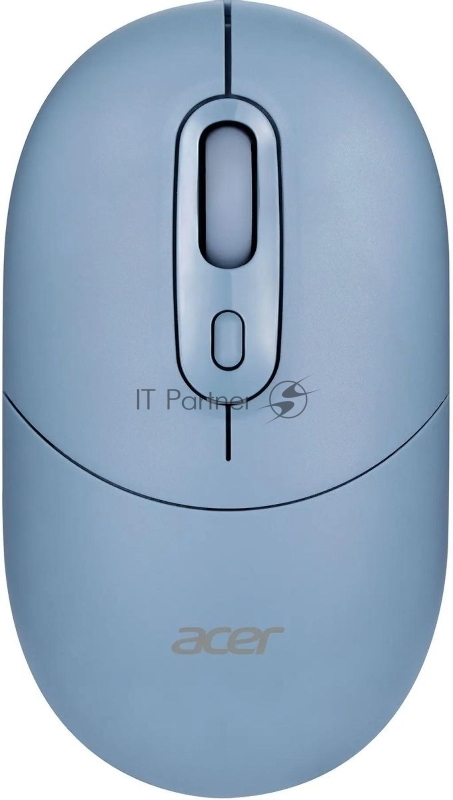 Мышь Acer OMR301 синий оптическая (1600dpi) беспроводная BT/Radio USB (4but)