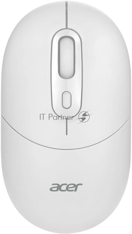 Мышь Acer OMR301 белый оптическая (1600dpi) беспроводная BT/Radio USB (4but)