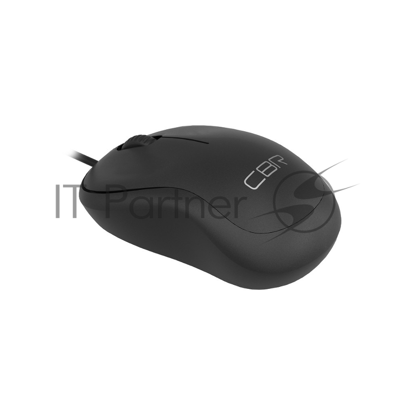 Мышь CBR CM 106 черный USB, офисн., 1000dpi, 3 кн., 1.5 м