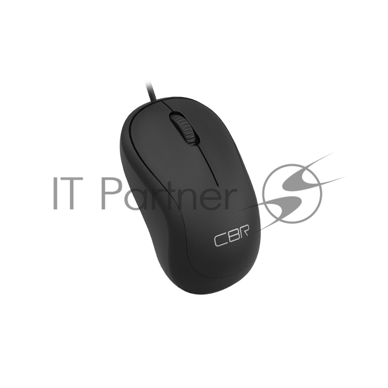 Мышь CBR CM 106 черный USB, офисн., 1000dpi, 3 кн., 1.5 м