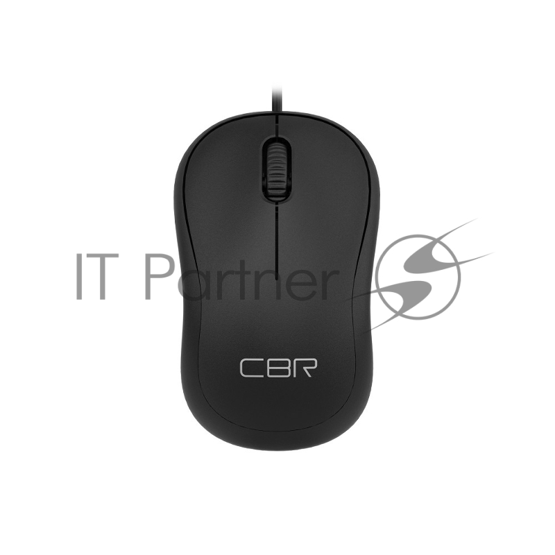 Мышь CBR CM 106 черный USB, офисн., 1000dpi, 3 кн., 1.5 м