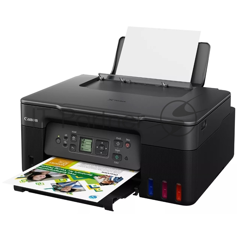 МФУ струйный Canon Pixma G3470 (5805C009), A4, цветной, печ. до 11/6 стр/мин. (ч/б/цв.), 4800 x 1200 dpi (печ.), 600x1200dpi (скан.), USB, Wi-Fi