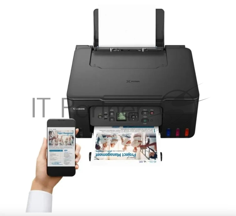 МФУ струйный Canon Pixma G3470 (5805C009), A4, цветной, печ. до 11/6 стр/мин. (ч/б/цв.), 4800 x 1200 dpi (печ.), 600x1200dpi (скан.), USB, Wi-Fi