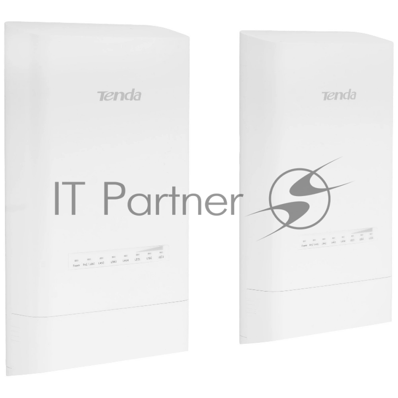 Наружная точка доступа Tenda OS3 (2-pack) (комплект 2 шт), 5 ГГц, до 867 Мбит/с, внешняя антенна 1x12dBi, IP65, PoE