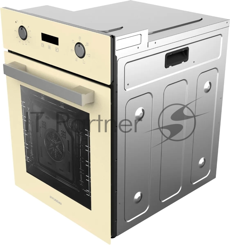 Духовой шкаф Электрический Hyundai HEO 45411 BE стекло бежевое