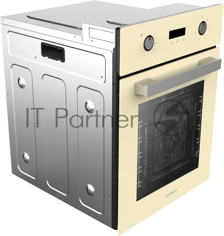 Духовой шкаф Электрический Hyundai HEO 45411 BE стекло бежевое