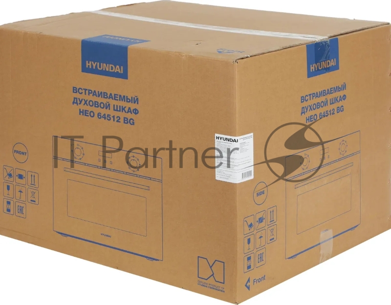 Духовой шкаф Электрический Hyundai HEO 64512 BG черный