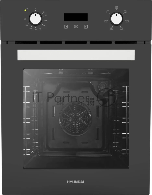 Духовой шкаф Электрический Hyundai HEO 45411 BG черный