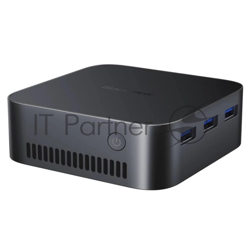 Мини ПК Blackview MP80 (Intel N97) 16+512GB, WIFI a/b/g/n/ac, Bluetooth 4.2, Win11 Pro, USB3.0, HDMI 1.4b Type A *2, RJ45*1, 5.5/2.1mm DC Jack *1, 3.5mm Phone Jack*1, Colour: Black