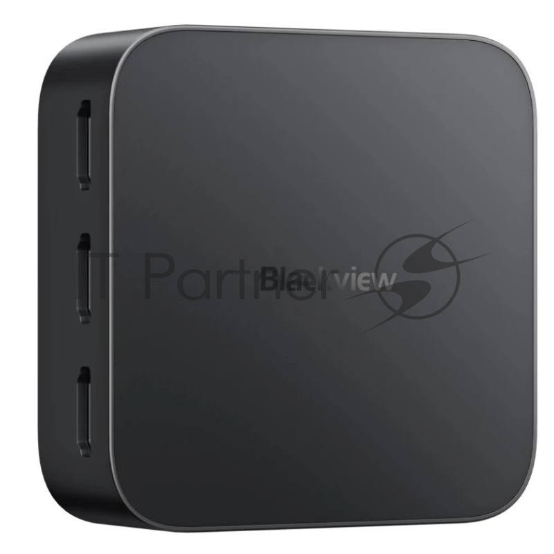 Мини ПК Blackview MP80 (Intel N97) 16+512GB, WIFI a/b/g/n/ac, Bluetooth 4.2, Win11 Pro, USB3.0, HDMI 1.4b Type A *2, RJ45*1, 5.5/2.1mm DC Jack *1, 3.5mm Phone Jack*1, Colour: Black