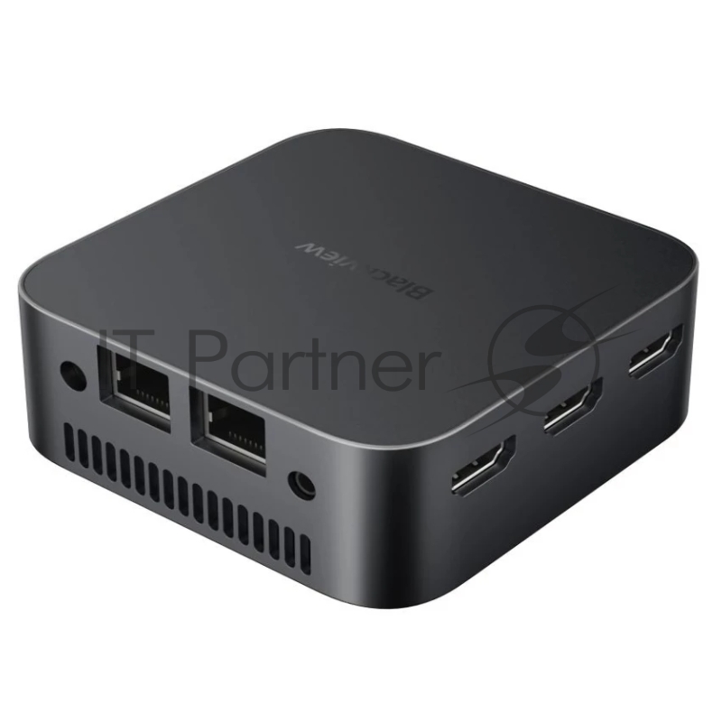 Мини ПК Blackview MP80 (Intel N97) 16+512GB, WIFI a/b/g/n/ac, Bluetooth 4.2, Win11 Pro, USB3.0, HDMI 1.4b Type A *2, RJ45*1, 5.5/2.1mm DC Jack *1, 3.5mm Phone Jack*1, Colour: Black