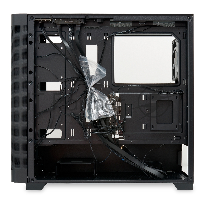 Корпус без блока питания/ HSPD M740, Mesh Mid Tower, Black, TG, 0.6 SPCC, 4x120mm ARGB E-ATX, ATX, mATX, mITX 170/400/200mm 4x2.5, 2x3.5, 7xPCI 1xUSB-A 3.0, 1xUSB-C 3.0 460x218x450mm