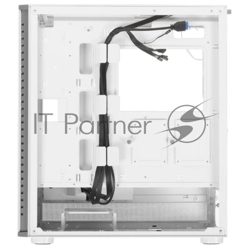 Корпус без блока питания/ PCCooler IE200 WH, Tempered Glass Full Tower, White, TG, SPCC, 1x120mm ARGB E-ATX, ATX, mATX, mITX 180/380/220mm 4x2.5, 2x3.5, 7+3xPCI 1xUSB-A 3.0, 2xUSB-A 2.0 432x225x495mm