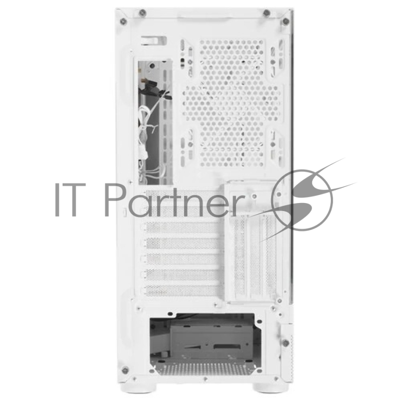 Корпус без блока питания/ PCCooler IE200 WH, Tempered Glass Full Tower, White, TG, SPCC, 1x120mm ARGB E-ATX, ATX, mATX, mITX 180/380/220mm 4x2.5, 2x3.5, 7+3xPCI 1xUSB-A 3.0, 2xUSB-A 2.0 432x225x495mm