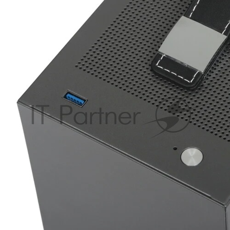 Корпус без блока питания/ PCCooler I100 PRO MESH GY, Mesh Compact, Grey, SPCC, no fans ITX 60/300/SFX PSU support 1x2.5, 1x3.5, 2xPCI 1xUSB-C 3.1 308x128x190mm